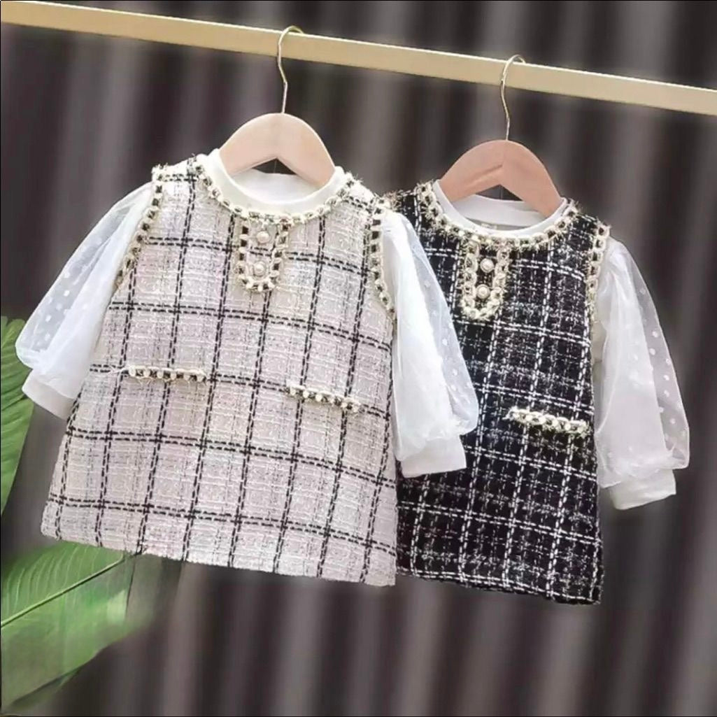 Girls Black Casual dress