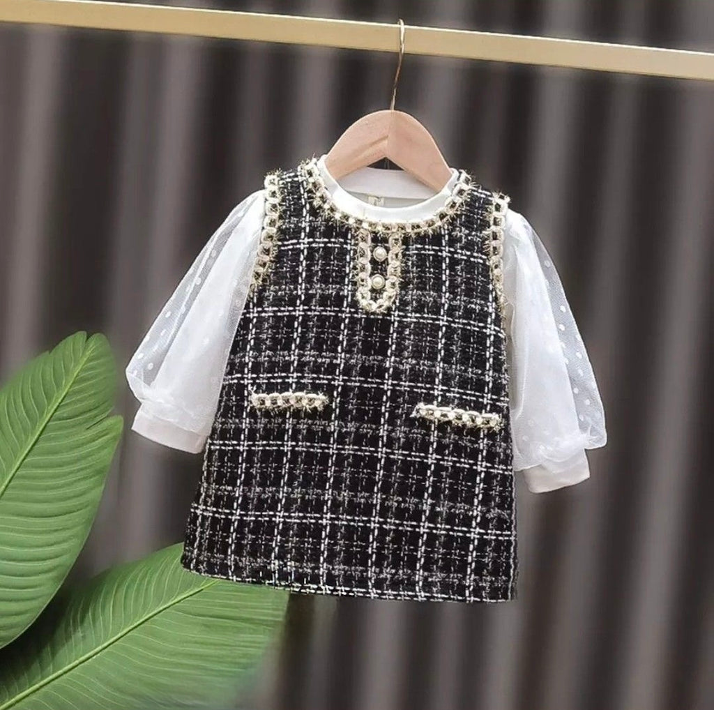 Girls Black Casual dress