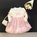 Girls Pink Partywear